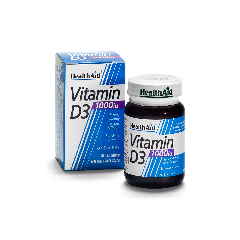 Vitamin D3 - HealthAid per lo sport all'aria aperta